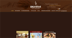 Desktop Screenshot of kolossos.de